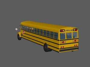 school bus Model 3D
