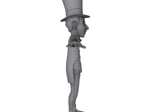 magician cartoon Modelo 3D