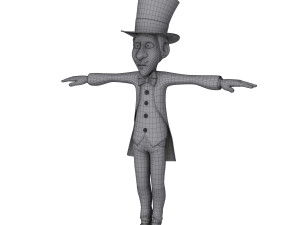 magician cartoon Modelo 3D