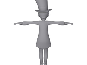 magician cartoon Modelo 3D