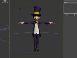 magician cartoon Modelo 3D