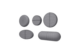 pills pack Modelo 3D
