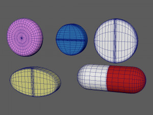 pills pack Modelo 3D