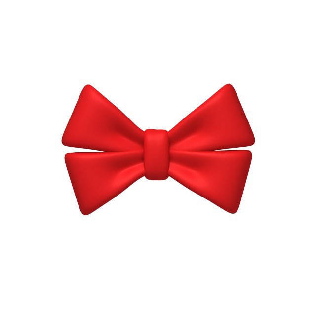 bow tie 3D 모델 .c4d .max .obj .3ds .fbx .stl .blend 