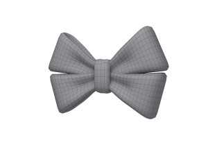 bow tie 3D 모델
