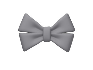 bow tie 3D 모델