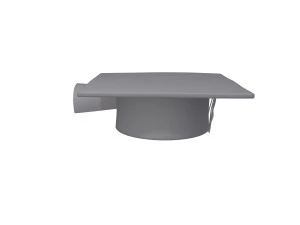 Graduation cap and diploma 3D Model