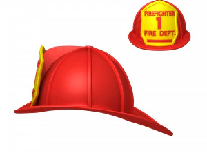 Feuerwehrhelm 3D Modell