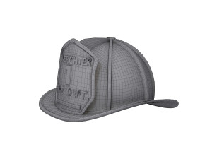 fireman helmet Modelo 3D