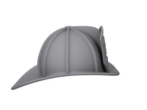fireman helmet Modelo 3D