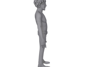 man cartoon 01 3D Model