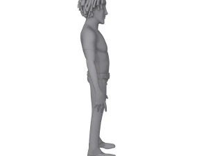 desenho animado homem 01 Modelo 3D