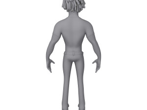 man cartoon 01 3D Model