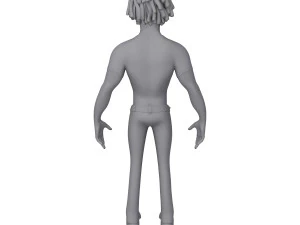 desenho animado homem 01 Modelo 3D