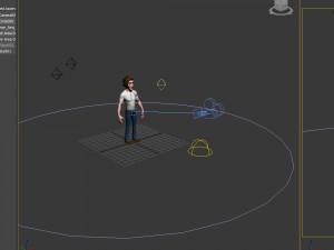man cartoon 01 3D Model