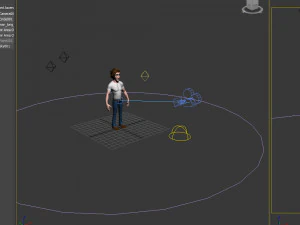 desenho animado homem 01 Modelo 3D