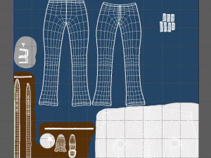 desenho animado homem 01 Modelo 3D