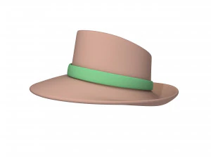 帽子卡通 3D 模型