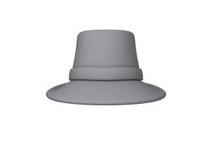 hat cartoon Modello 3D
