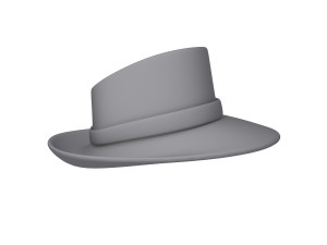 hat cartoon Modello 3D