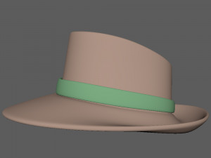 hat cartoon Modello 3D