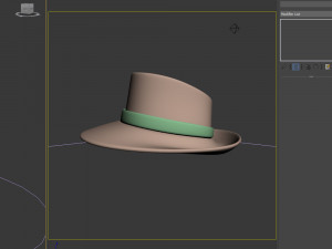 hat cartoon Modello 3D