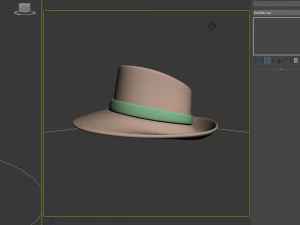 Hat cartoon 3D Model