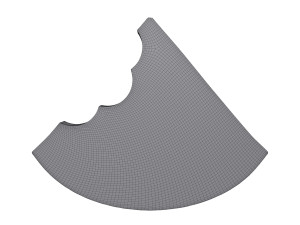 watermelon slice cartoon 02 3D-Modell