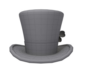 st patricks day leprechaun hat Modelo 3D