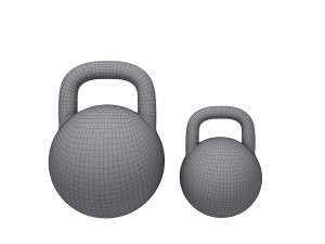 kettle bell 3D मॉडल