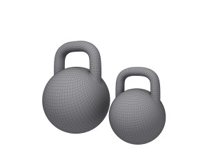 kettle bell 3D मॉडल
