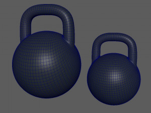 kettle bell 3D मॉडल