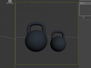 kettle bell 3D मॉडल