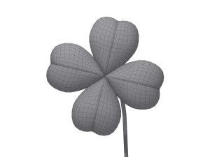 clover cartoon 3D Model