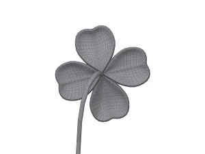 तिपतिया घास कार्टून 3D मॉडल