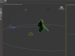 तिपतिया घास कार्टून 3D मॉडल