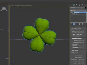 तिपतिया घास कार्टून 3D मॉडल