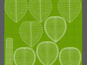 तिपतिया घास कार्टून 3D मॉडल