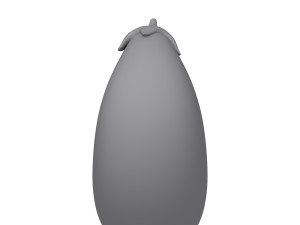 eggplant cartoon 02 3D Модель