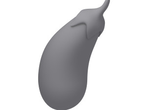 eggplant cartoon 02 3D Модель