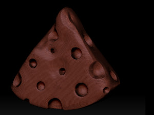 cheese cartoon 3d print 3Dモデル