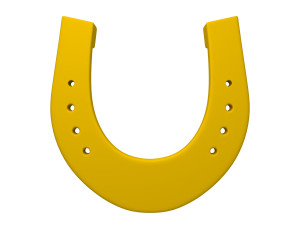 horseshoe cartoon 3D Model
