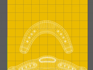 horseshoe cartoon 3D Model