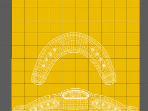 Horseshoe cartoon 3D Model