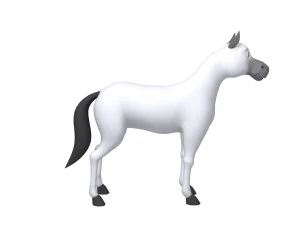 desenho de cavalo Modelo 3D