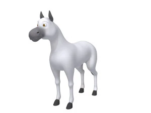 desenho de cavalo Modelo 3D