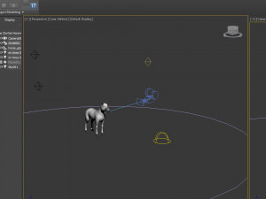 horse cartoon Modelo 3D