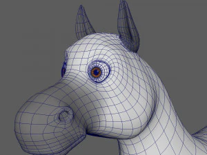 desenho de cavalo Modelo 3D
