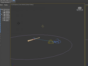 baseball bat Modèle 3D
