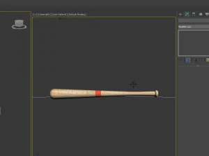 Baseball bat 3D Model